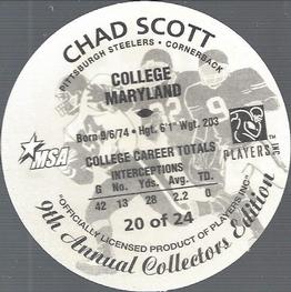 1997 King B Discs #20 Chad Scott Back