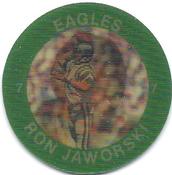1984 7-Eleven Super Star Sports Coins: East Region #XVIII D Ron Jaworski Front