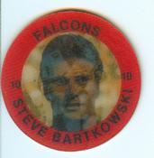 1984 7-Eleven Super Star Sports Coins: East Region #XI D Steve Bartkowski Front