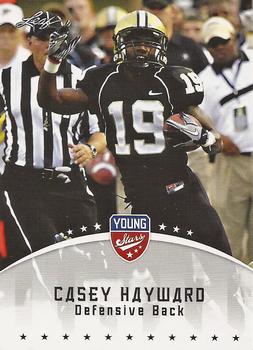2012 Leaf Young Stars #16 Casey Hayward Front