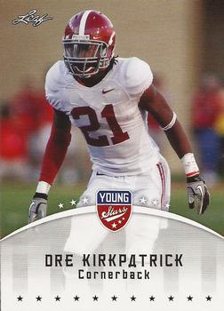 2012 Leaf Young Stars #35 Dre Kirkpatrick Front