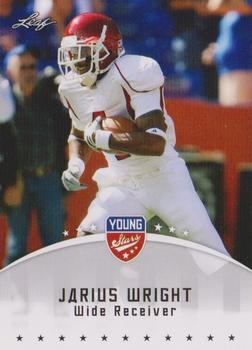 2012 Leaf Young Stars #43 Jarius Wright Front