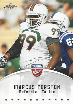2012 Leaf Young Stars #57 Marcus Forston Front