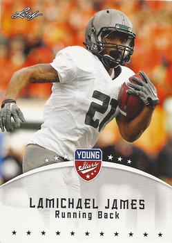 2012 Leaf Young Stars #53 LaMichael James Front