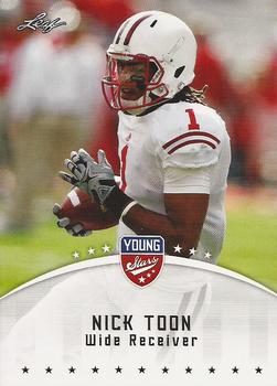 2012 Leaf Young Stars #68 Nick Toon Front