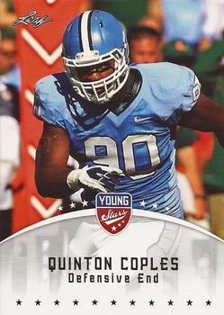 2012 Leaf Young Stars #72 Quinton Coples Front