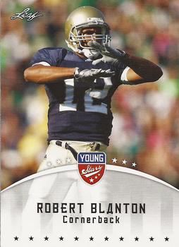 2012 Leaf Young Stars #74 Robert Blanton Front