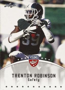 2012 Leaf Young Stars #87 Trenton Robinson Front