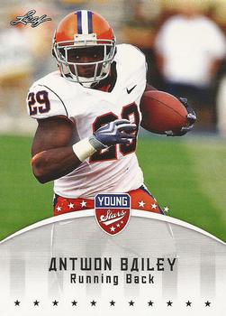 2012 Leaf Young Stars #92 Antwon Bailey Front