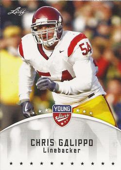 2012 Leaf Young Stars #94 Chris Galippo Front