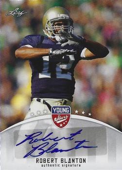2012 Leaf Young Stars - Autographs #RB2 Robert Blanton Front