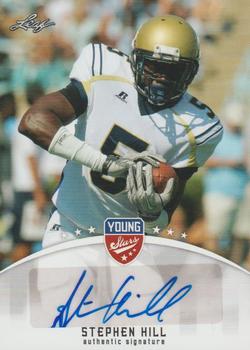 2012 Leaf Young Stars - Autographs #SH1 Stephen Hill Front