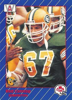 1991 All World CFL #36 Rod Connop Front