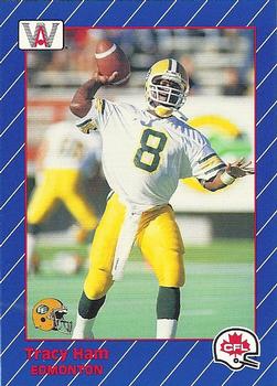 1991 All World CFL #40 Tracy Ham Front