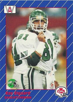 1991 All World CFL #74 Ray Elgaard Front