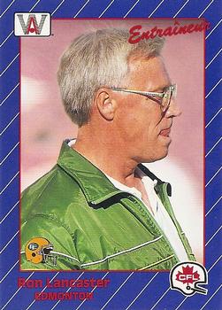 1991 All World CFL French #39 Ron Lancaster Front
