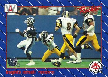 1991 All World CFL French #33 Raghib Ismail Front