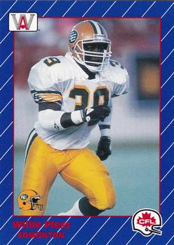 1991 All World CFL French #42 Willie Pless Front