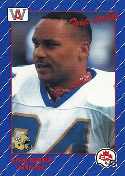 1991 All World CFL French #59 Greg Battle Front