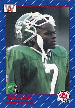 1991 All World CFL French #77 Richie Hall Front
