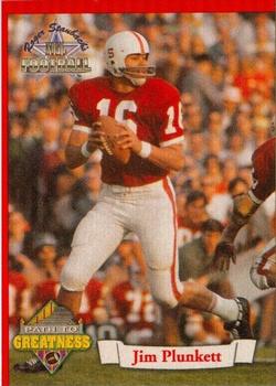 1994 Ted Williams Roger Staubach's NFL - Path to Greatness Red #PG6 Jim Plunkett Front