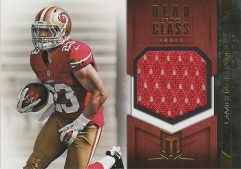 2012 Panini Momentum - Head of the Class Materials #30 LaMichael James Front