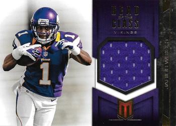 2012 Panini Momentum - Head of the Class Materials #35 Jarius Wright Front