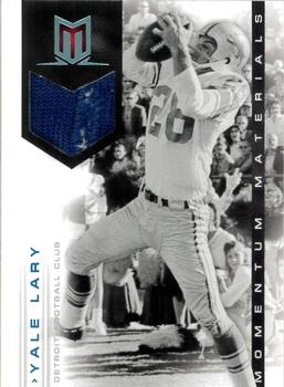 2012 Panini Momentum - Materials Prime #46 Yale Lary Front