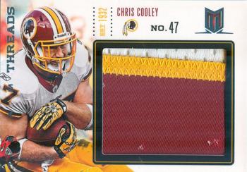 2012 Panini Momentum - Team Threads Patches Prime #11 Chris Cooley Front
