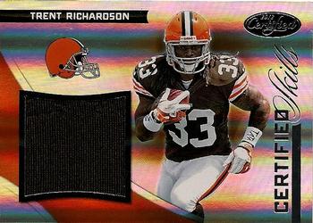 2012 Panini Certified - Certified Skills Materials #26 Trent Richardson Front