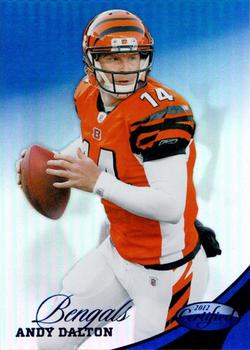 2012 Panini Certified - Mirror Blue #30 Andy Dalton Front