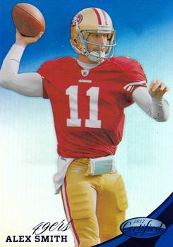 2012 Panini Certified - Mirror Blue #131 Alex Smith Front