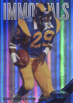 2012 Panini Certified - Mirror Blue #174 Eric Dickerson Front