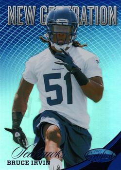 2012 Panini Certified - Mirror Blue #256 Bruce Irvin Front