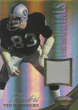 2012 Panini Certified - Mirror Gold Materials #221 Ted Hendricks Front