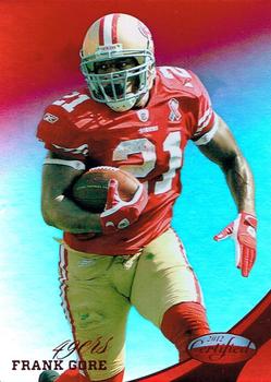 2012 Panini Certified - Mirror Red #132 Frank Gore Front