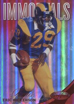 2012 Panini Certified - Mirror Red #174 Eric Dickerson Front