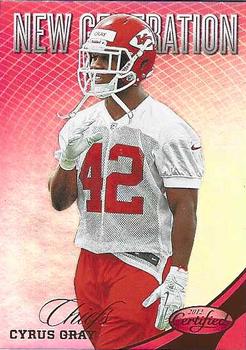 2012 Panini Certified - Mirror Red #262 Cyrus Gray Front