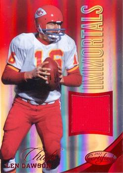 2012 Panini Certified - Mirror Red Materials #235 Len Dawson Front