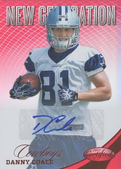 2012 Panini Certified - Mirror Red Signatures #264 Danny Coale Front