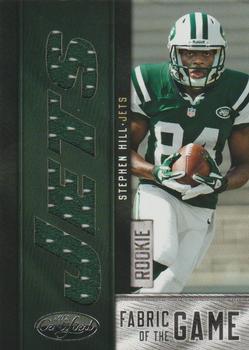 2012 Panini Certified - Rookie Fabric of the Game Team Die Cut #33 Stephen Hill Front