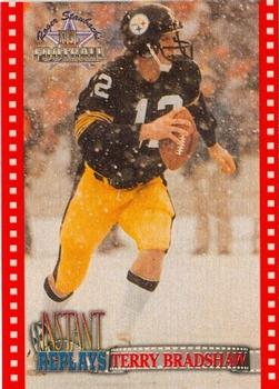 1994 Ted Williams Roger Staubach's NFL - Instant Replays Red #IR10 Terry Bradshaw Front