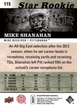 2013 Upper Deck #115 Mike Shanahan Back