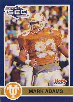 1991 Hoby Stars of the SEC #397 Mark Adams Front