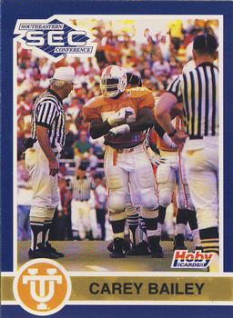 1991 Hoby Stars of the SEC #398 Carey Bailey Front