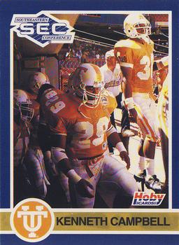1991 Hoby Stars of the SEC #401 Kenneth Campbell Front