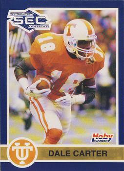 1991 Hoby Stars of the SEC #402 Dale Carter Front