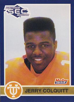 1991 Hoby Stars of the SEC #404 Jerry Colquitt Front