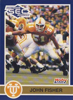 1991 Hoby Stars of the SEC #408 John Fisher Front