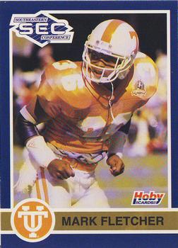 1991 Hoby Stars of the SEC #410 Mark Fletcher Front